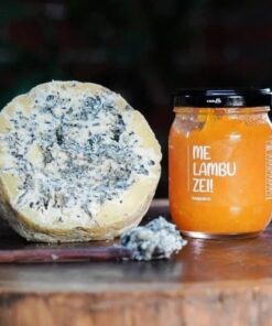 Gorgonzola de colher + Geleia de Damasco