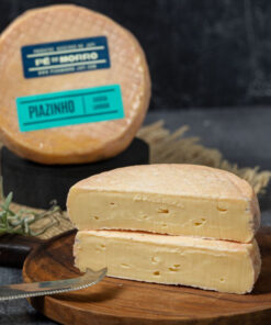 Piazinho - Queijo Artesanal Brasileiro Casca Lavada  - Peça 200G - Pé Do Morro