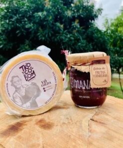 Queijo Vó Gilda 1kg + Geléia de Frutas Vermelhas