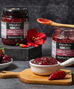 Geleia Artesanal De Pimenta Com Frutas Vermelhas 280G