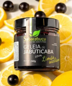 Geleia de Jabuticaba com Limão Siciliano