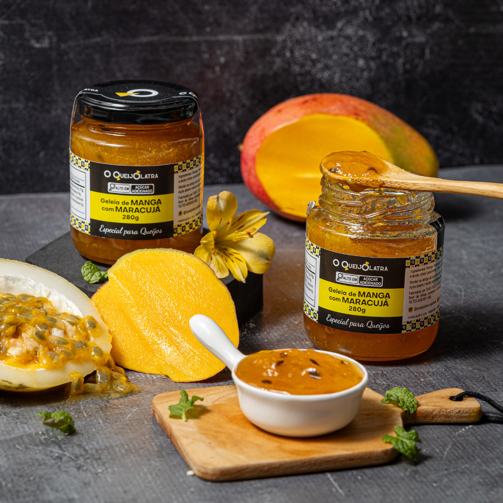 Geleia Artesanal Especial para Queijos - Manga Com Maracujá Sweet Pepper 280G