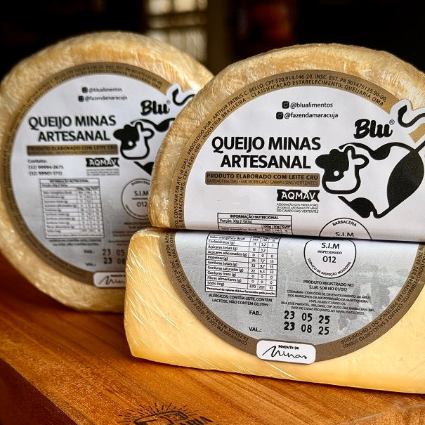 Queijo Minas Artesanal Blu - Campo das Vertentes